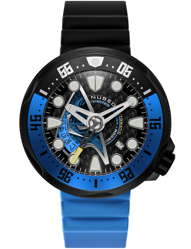 Nubeo NB-6104-02 Ventana Star Trek Starfleet Automatic Limited 50mm 100ATM