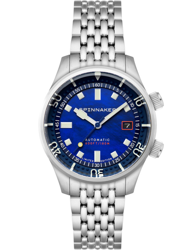 Spinnaker SP-5158-33 Bradner Pearl Diver Automatic Limited 42mm 18ATM