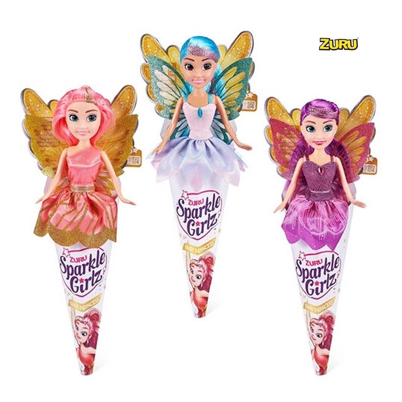 Sparkle Girlz víla princezna panenka 33 cm