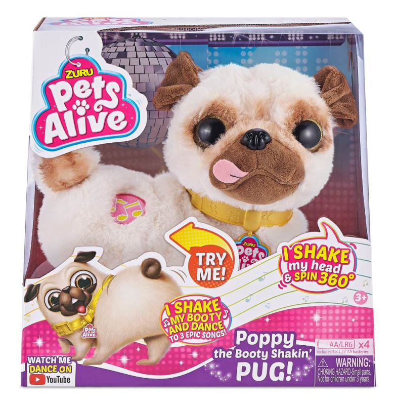 Zuru pets alive tančící mops