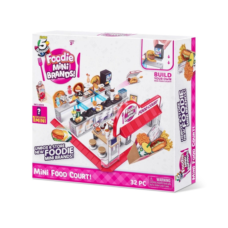 Miniaturní potravinový dvůr Foodie Mini Brands