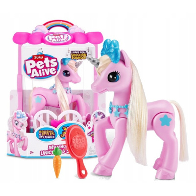 Zuru pets alive interaktivní jednorožec