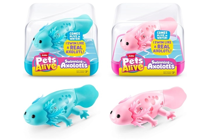 ZURU Pets Alive plovoucí aksolotl