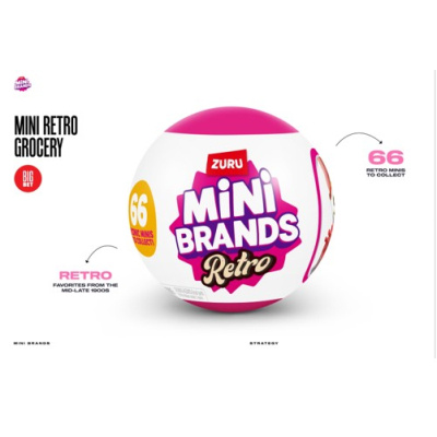 Koule s překvapením Retro Mini Brands