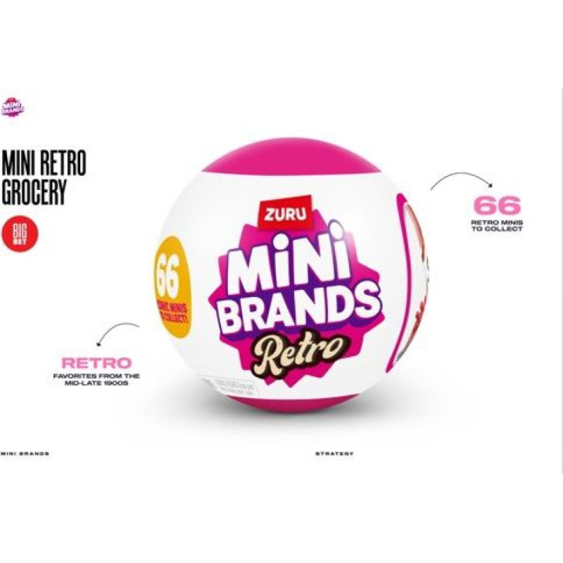 Koule s překvapením Retro Mini Brands