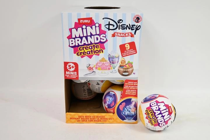 Překvapivá koule ZURU Mini Brands Create Disney Snacks