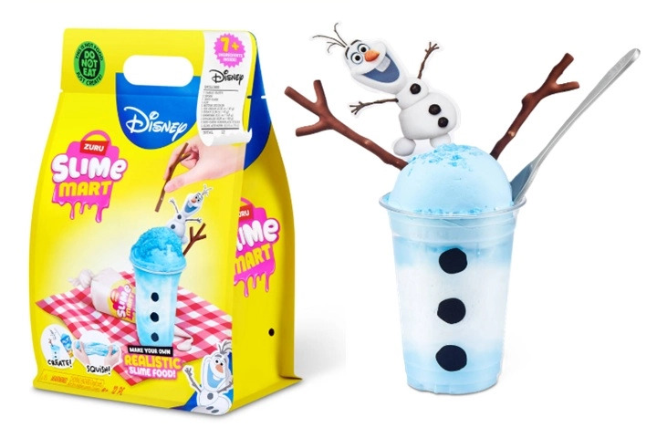 ZURU Slime Mart Disney Frozen Olaf zmrzlinový slizový dezert