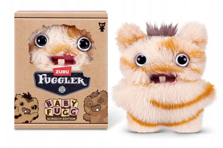 ZURU Fuggler Baby Fuggs Screech hnědý plyšák