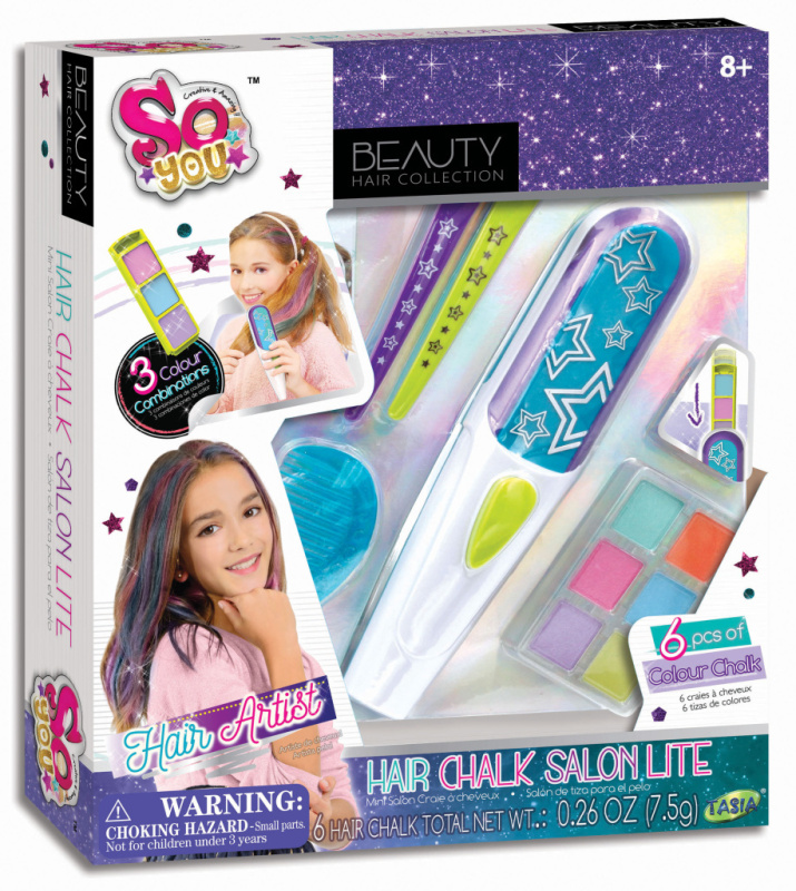 Vlasová kolekce Barvy na vlasy s hřebenem