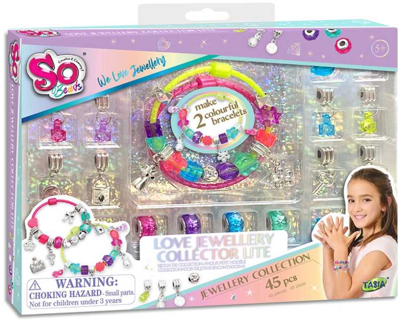 TASIA - Sada na výrobu náramků Lásky 45 ks