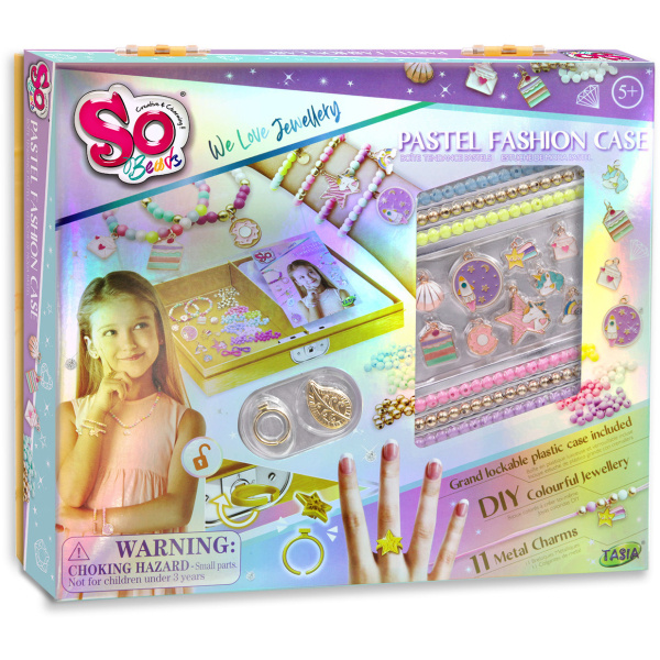 TASIA - Sada na výrobu šperků s kovovými přívěsky