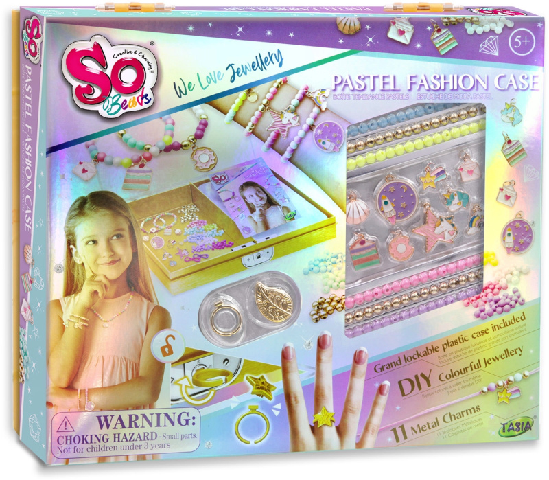 TASIA - Sada na výrobu šperků s kovovými přívěsky