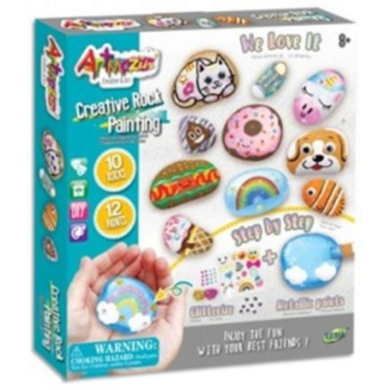 EPEE Malování na kameny Creativ rock velká sada