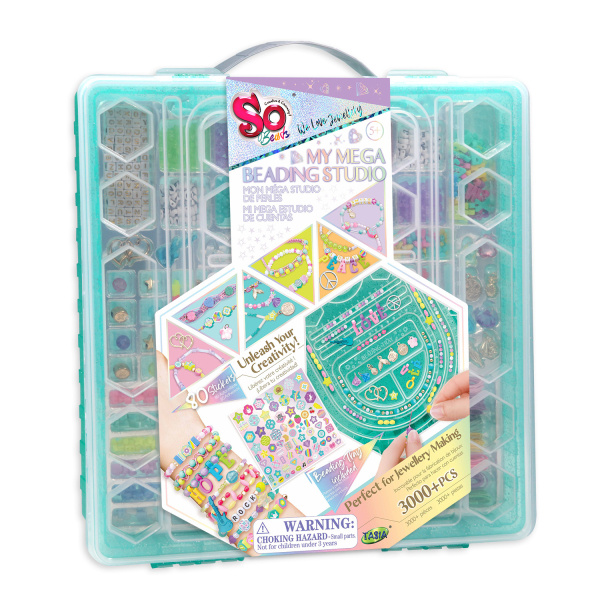 TASIA - MEGA Sada na výrobu náramků 3000 ks