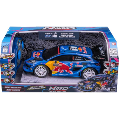 Nikko dálkově ovládané auto Ford Puma Hybrid M-Sport #19 Sébastien Loeb 1:18