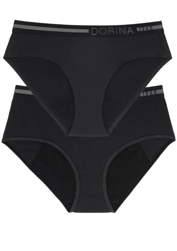 2PACK Menstruační kalhotky Dorina Eco Moon Hipster (DOR001) XL