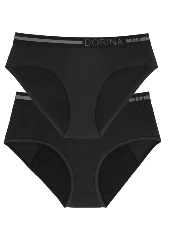 2PACK Menstruační kalhotky Dorina Eco Moon Midi (DOR050) S