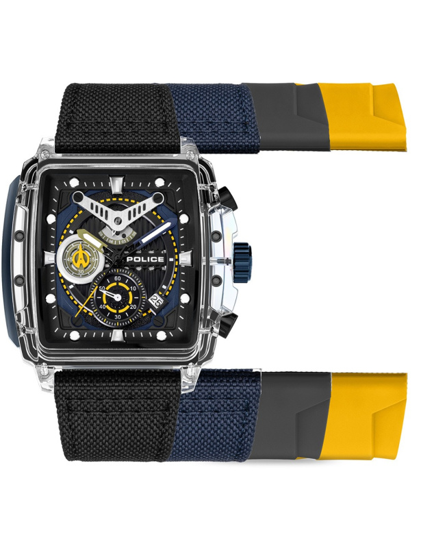 Police PEWGC00770X1 Clout Set Chrono 43mm 3ATM