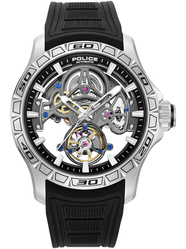 Police PEWGR0097801 Spirit Automatic 45mm 5ATM