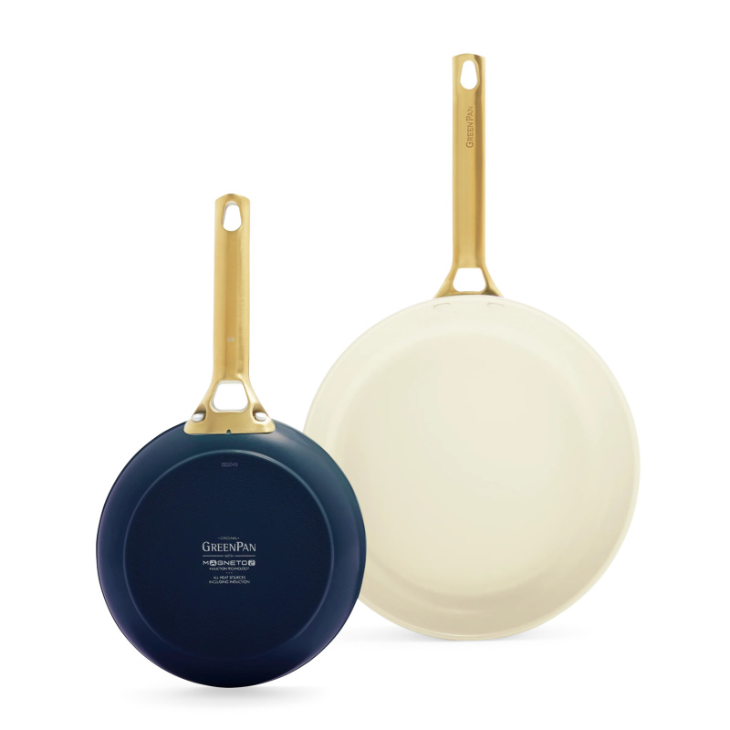 GreenPan Sada 2 nepřilnavých keramických pánví Padova 20 + 26 cm, tmavě modrá CC008492-001