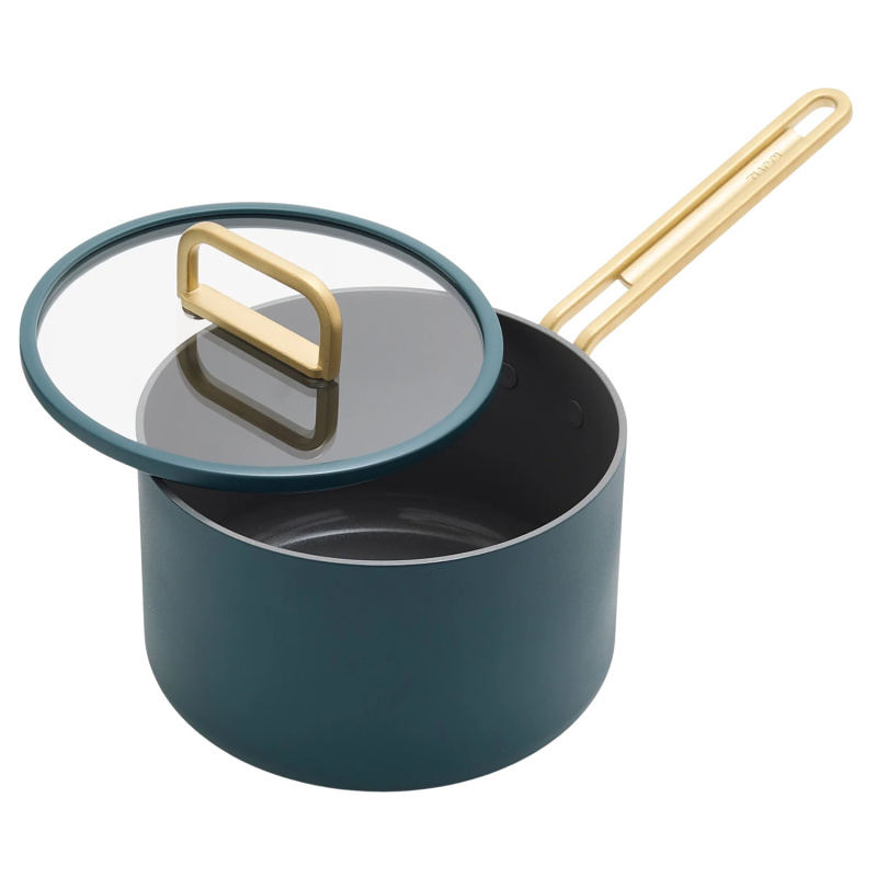 GreenPan Rendlík s nepřilnavým keramickým povrchem s poklicí, Stanley Tucci, Ø 20 cm / 3,8 l, tmavě zelená CC007797-004