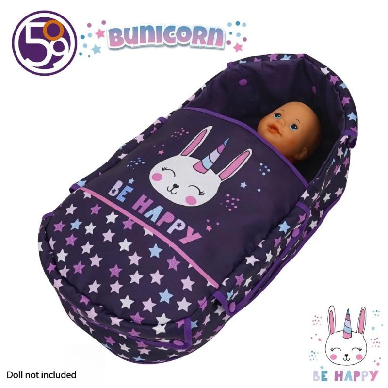 Kočárek pro panenky Šťastný zajíček 509 Crew Bunnicorn Daisy