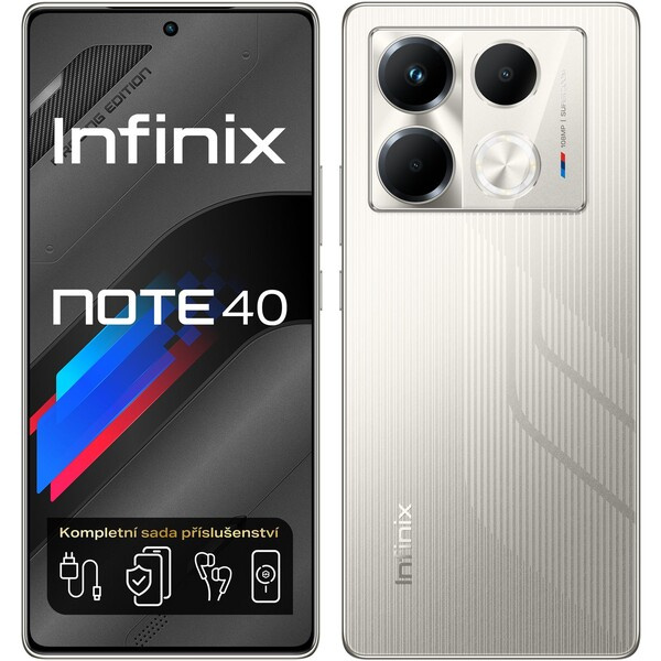Infinix Note 40 8GB/256GB Stříbrná