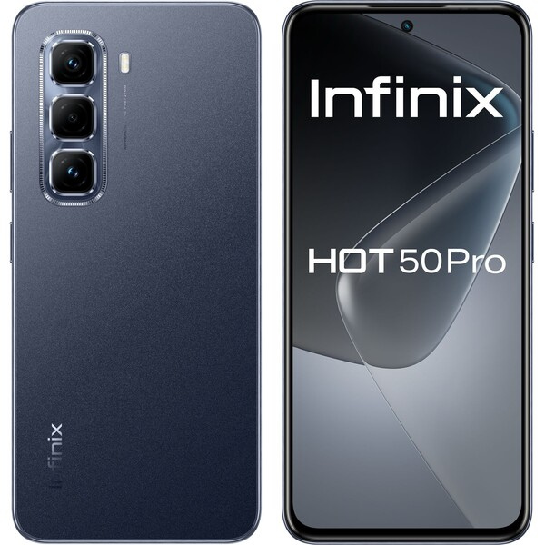 Infinix Hot 50 Pro 8+128GB Sleek Black Černá