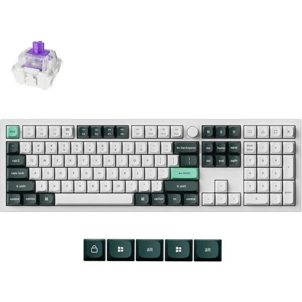 Keychron Q6 HE Q6H-P1 Bílá