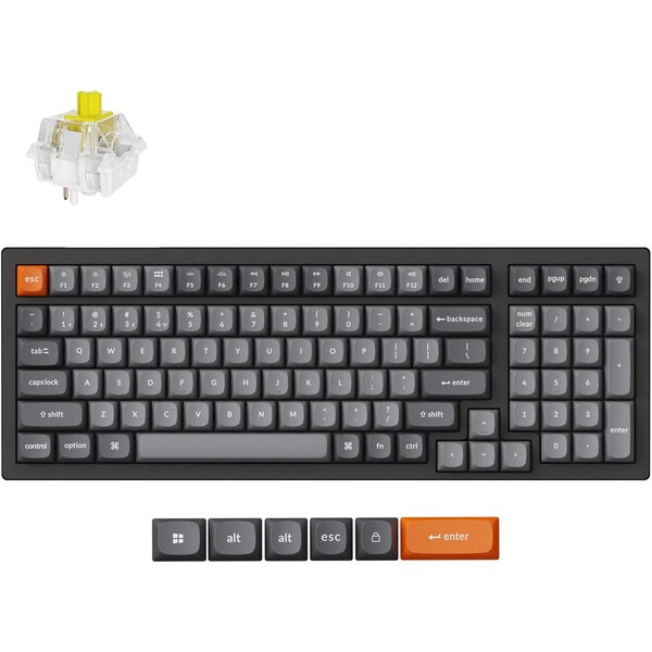 Keychron K4 Max K4M-H4 Černá