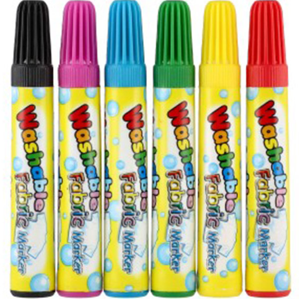 SMT Creatoys Fixy na textil vypratelné 6ks v krabičce