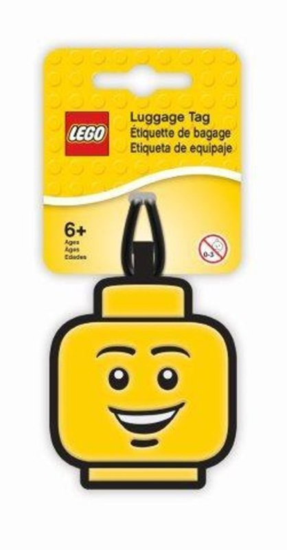 LEGO Iconic Jmenovka na zavazadlo - Hlava kluka