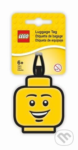 LEGO Iconic Jmenovka na zavazadlo - Hlava kluka
