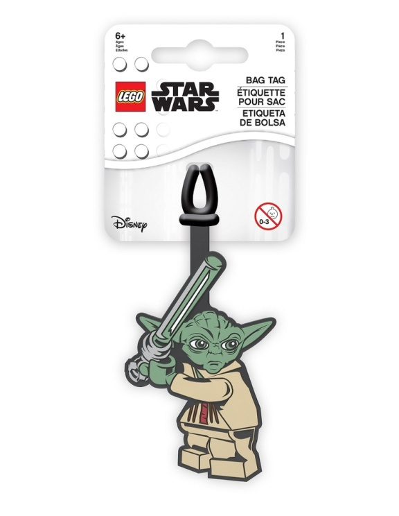 LEGO Star Wars Jmenovka na zavazadlo - Yoda