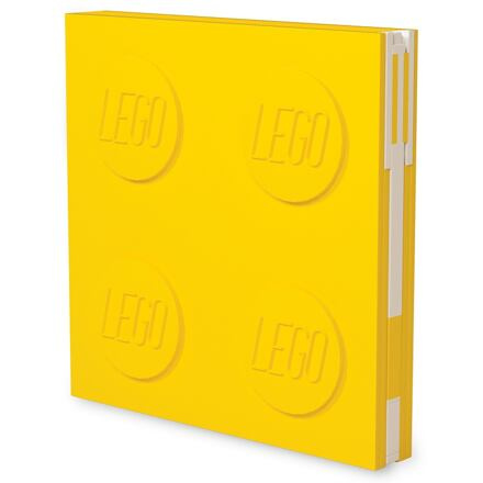 LEGO Zápisník s gelovým perem jako klipem - žlutý SmartLife s.r.o.