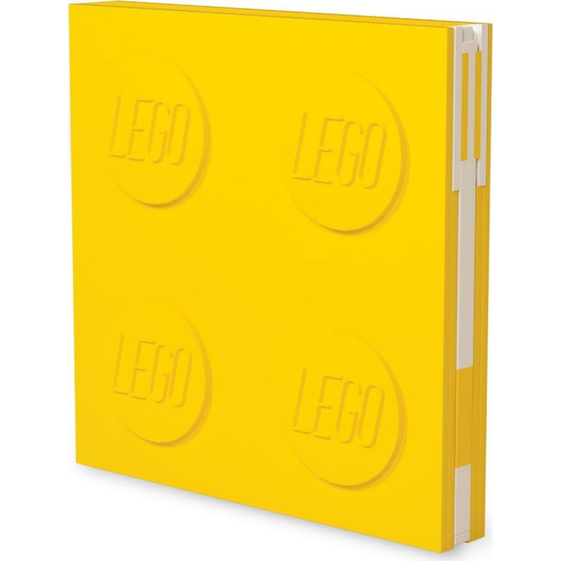 LEGO Zápisník s gelovým perem jako klipem - žlutý SmartLife s.r.o.