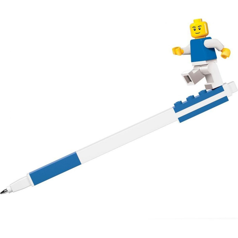 LEGO Gelové pero s minifigurkou, modré - 1 ks
