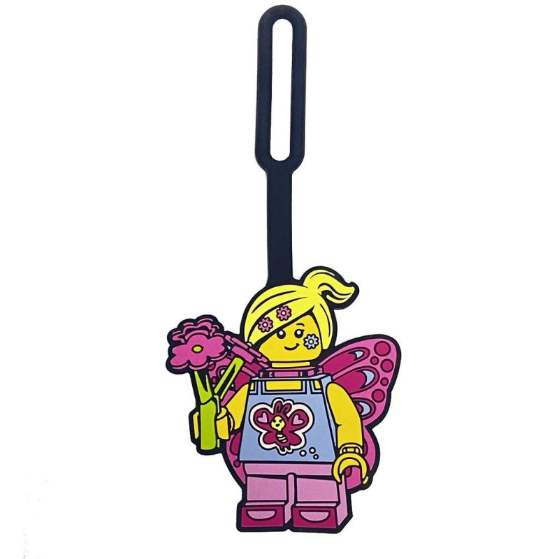 LEGO jmenovka na zavazadlo – Motýlí dívka