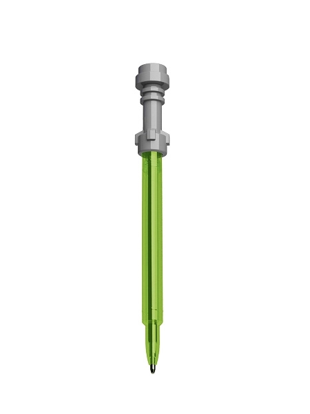 LEGO Star Wars gelové pero Světelný meč - světle zelené
