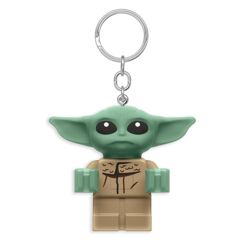 Lego led klíčenka star wars baby yoda, figurka 7 cm