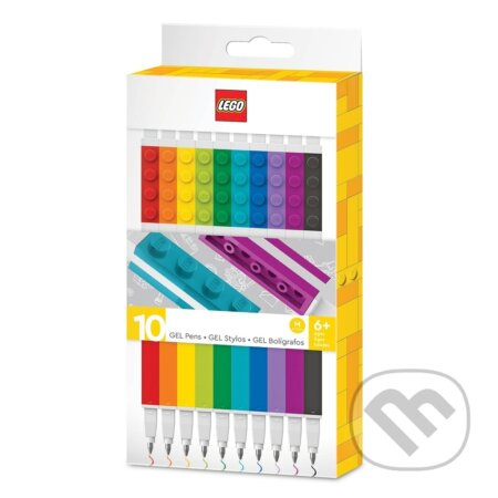 LEGO Gelová Pera, mix barev - 10 ks