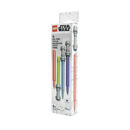 LEGO Star Wars Set Gelových per, světelný meč - 4 ks
