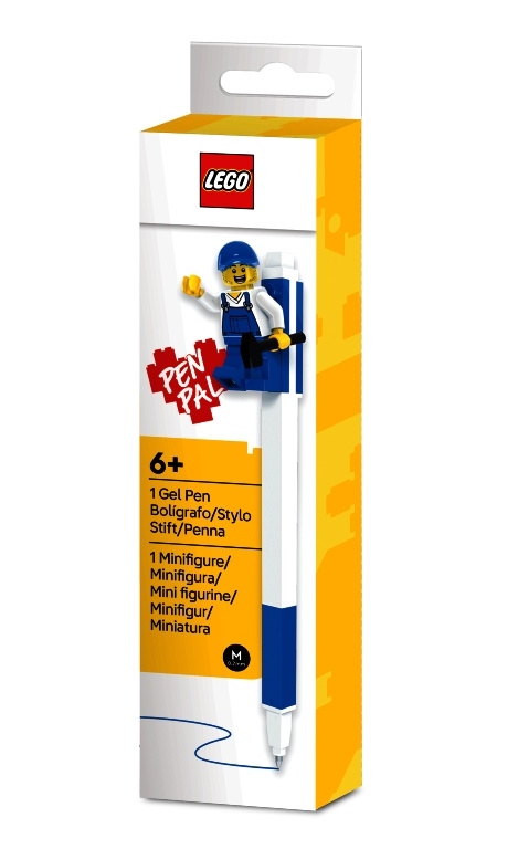 LEGO® Gelové pero s minifigurkou, modré LEGO Trading s.r.o.