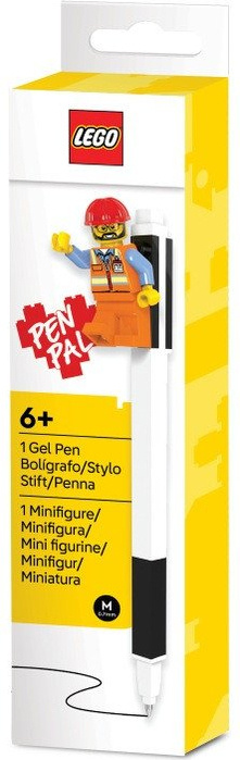 LEGO® Gelové pero s minifigurkou, černé LEGO Trading s.r.o.