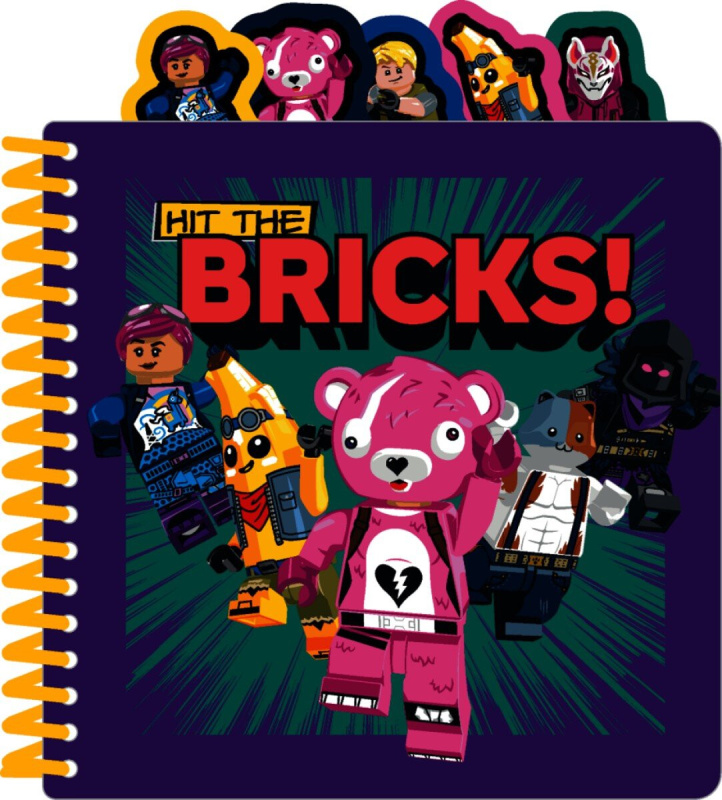 LEGO Fortnite Zápisník se záložkami