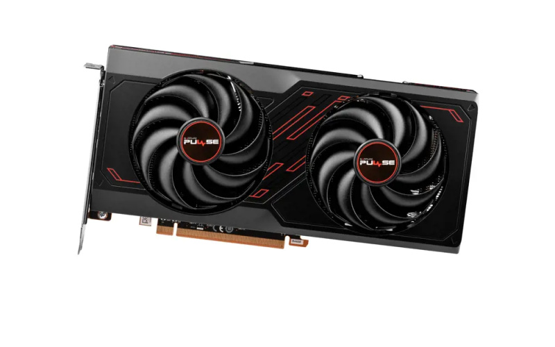 SAPPHIRE PULSE AMD RADEON™ RX 7600 GAMINGOC 8GB 11323-02-20G Černá