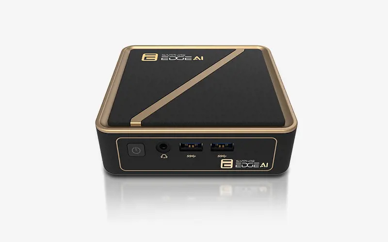 SAPPHIRE EDGE AI/370/Mini/AI9-HX370/bez RAM/AMD int/bez OS/2R