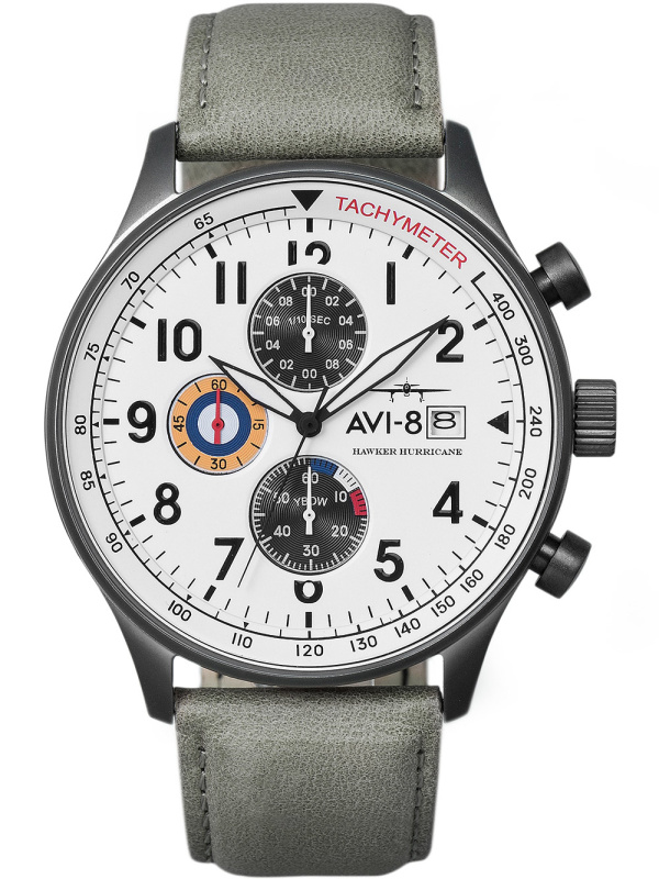 AVI-8 AV-4011-0B Hawker Hurricane Chronograph 42mm