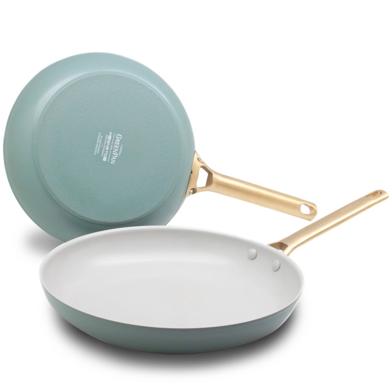 GreenPan Sada 2 nepřilnavých keramických pánví Padova 26 + 30 cm, zelená CC002119-001