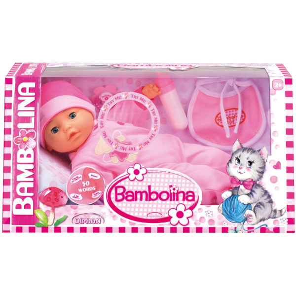 Alltoys Bambolina Flora 50 frází CZ